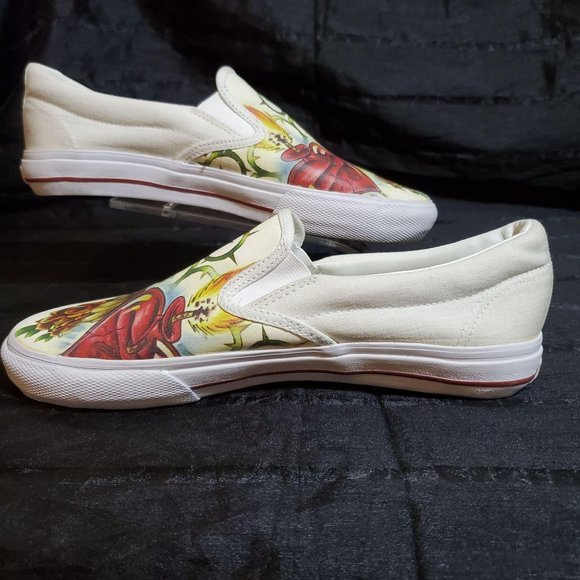 Draven Shoes Draven Wiked Love Slip On Skateboard